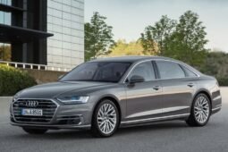 Audi A8 4-door sedan silver