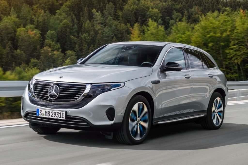 Mercedes-Benz EQC 2019 5-door SUV white