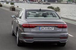 Audi A8 4-door sedan silver