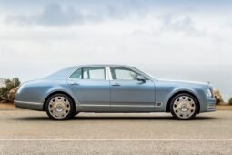 Bentley Mulsanne 4-door sedan blue
