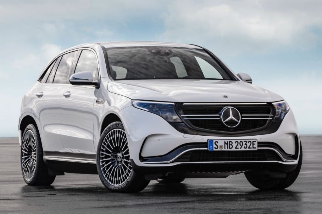 Mercedes-Benz EQC 2019 5-door SUV white