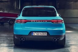 Porsche Macan 5-door SUV blue