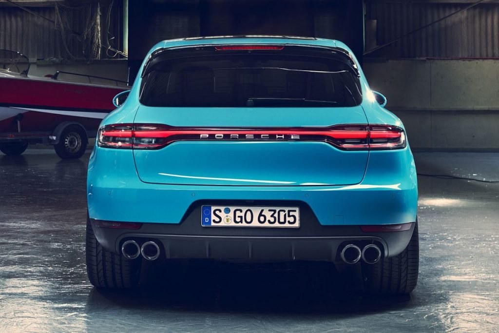 Porsche Macan 5-door SUV blue