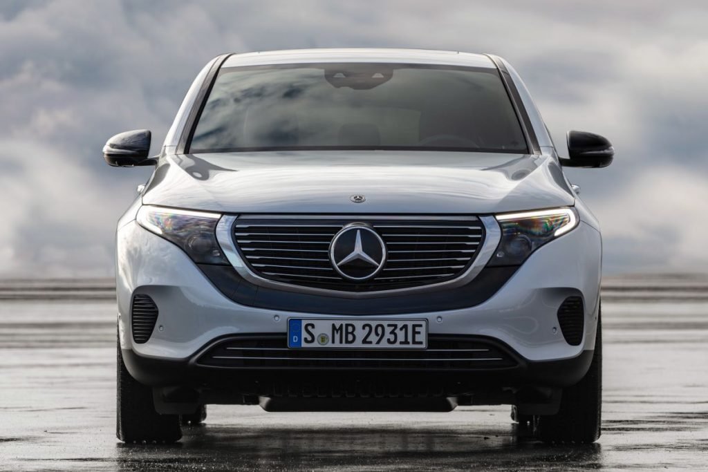 Mercedes-Benz EQC 2019 5-door SUV white