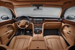 Bentley Mulsanne 4-door sedan blue